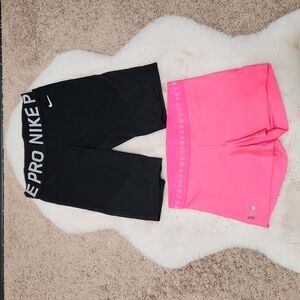 Nike & Under Armour Compression Shorts